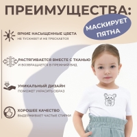 Термотрансфер &laquo;Хомяк с клубникой&raquo;, 10 &times; 10 см