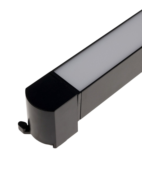 Трековый светильник линейный, поворотный, 10 Вт, 900 Лм, 4000К, IP20, черный Трековый светильник линейный, поворотный, 10 Вт, 900 Лм, 4000К, IP20, черный