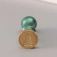 Сургучный набор "Ёлка" печать, ручка, сургуч 12,5х10х3,6 см