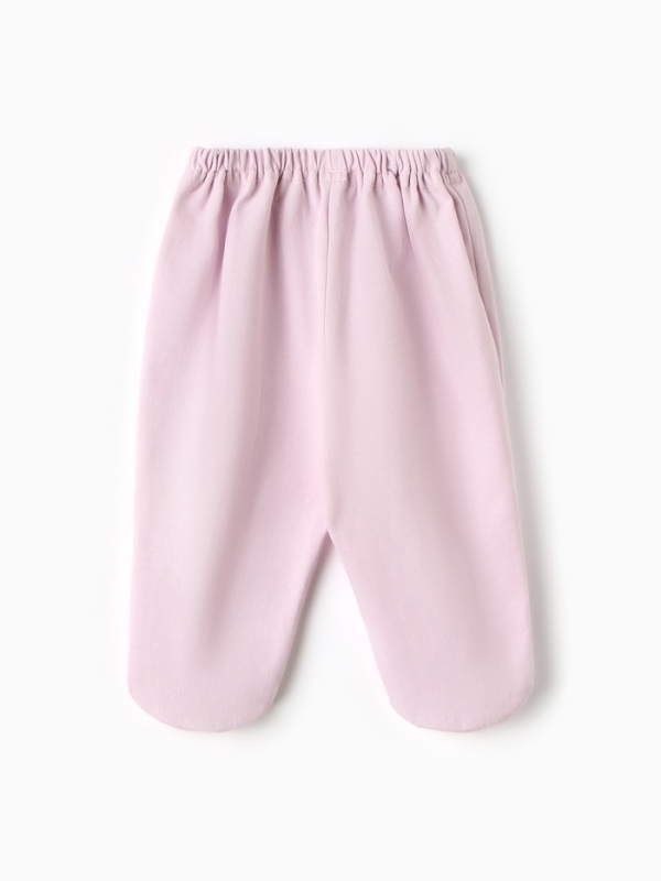 Ползунки для девочки, цвет сиреневый, рост 68 см