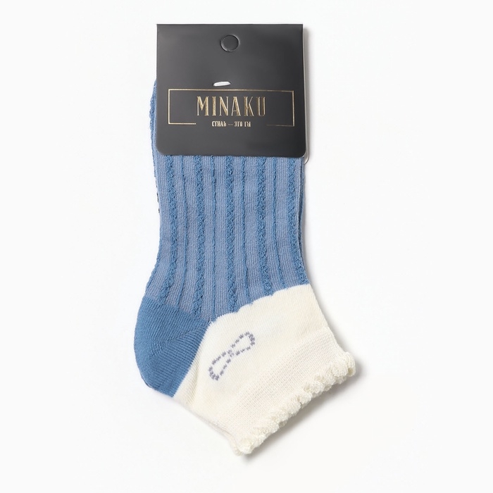 Носки детские Носки детские "Бантик" MINAKU, цв.синий (1-4 года)