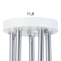 Люстра "Либи" 5х60Вт Е27 Белый 60х60х24см Люстра "Либи" 5х60Вт Е27 Белый 60х60х24см