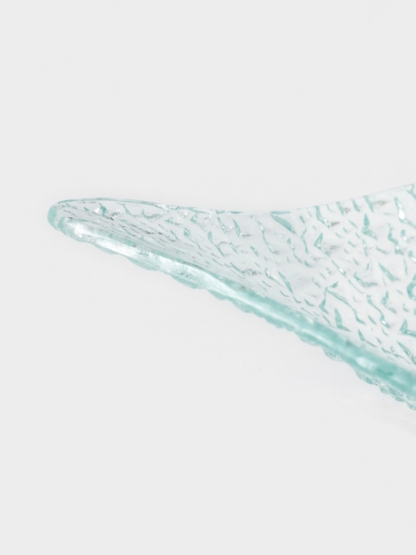 Блюдо стеклянное сервировочное &laquo;Акцент&raquo;, 24&times;15 см, прямоугольное, цвет прозрачный