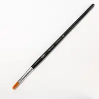 Кисть для рисования Синтетика Плоская № 8 (ширина обоймы 6 мм; длина ворса 14 мм)