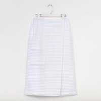 Парео вафельное банное Этель &laquo;Boho&raquo; 80*145 см. цв. белый, 100% хл, 290 г/м2