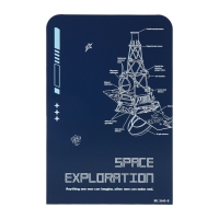 Подставки для книг "Космическая станция", 2 штуки, синие Подставки для книг "Космическая станция", 2 штуки, синие