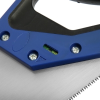 Ножовка по дереву ТУНДРА, 2К рукоятка, 3D заточка, аккуратный рез, 11-12 TPI, 350 мм Ножовка по дереву ТУНДРА, 2К рукоятка, 3D заточка, аккуратный рез, 11-12 TPI, 350 мм