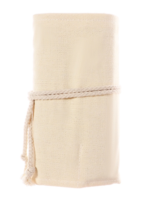 Набор художественный для рисования, бежевый пенал-скрутка Набор художественный для рисования, бежевый пенал-скрутка