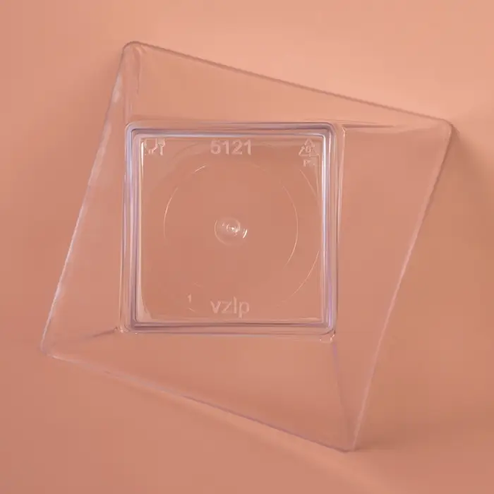 Форма пластиковая одноразовая для фуршета &laquo;Рубин&raquo;, 130 мл, прозрачная