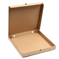 Коробка для пиццы, крафтовая, 40 х 40 х 4 см