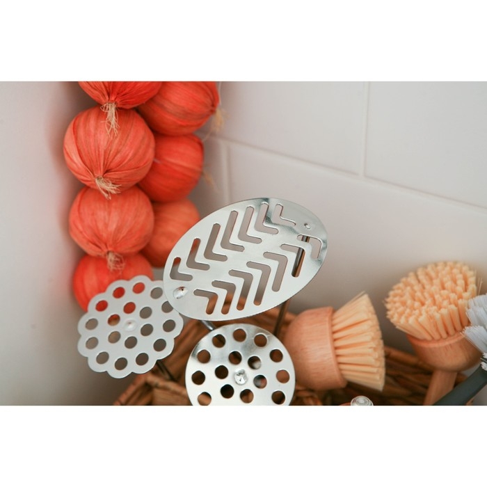 Толкушка Доляна &laquo;Деревенька&raquo;, 27,5 см