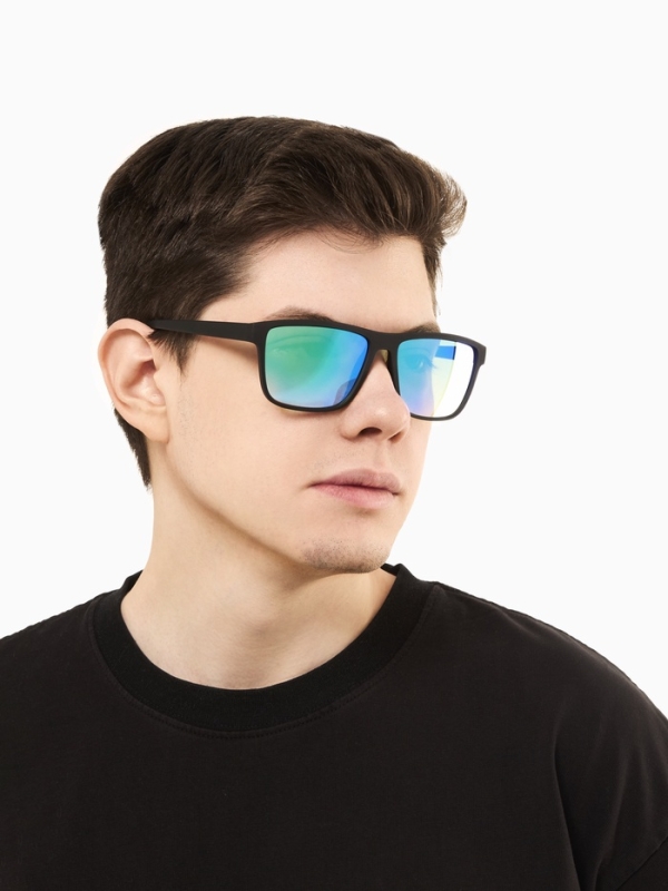 Очки солнечные, uv 400, ширина 14.7 см, дужка 14.5 см, линза 5.2 х 4.1 см