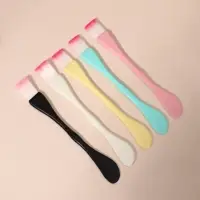 Кисть для масок, двусторонняя, с лопаткой, 15.5 (&plusmn;1) см, МИКС