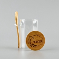 Банка для хранения с ложкой "Сахар", 300 мл