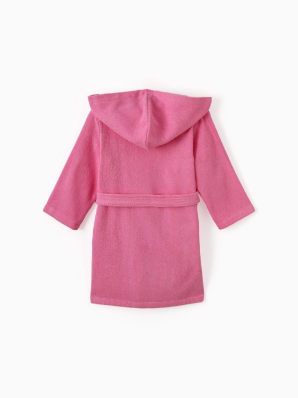 Халат детский Экономь и Я, цв. розовый, р-р 30, 100% хл, 340 г/м2
