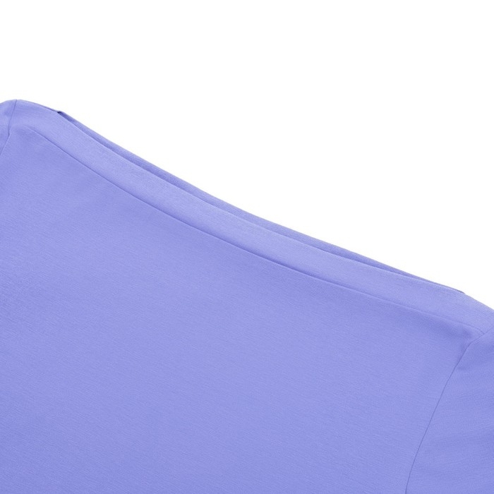 Лонгслив женский MINAKU: Basic line цвет фиалковый, р-р 48