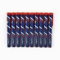 Ручка шариковая пластик с колпачком, синяя паста 0.7 мм &laquo;23 февраля: С праздником, с гербом&raquo;