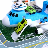 Парковка детская &laquo;Аэропорт&raquo;, подвижные элементы, с аксессуарами