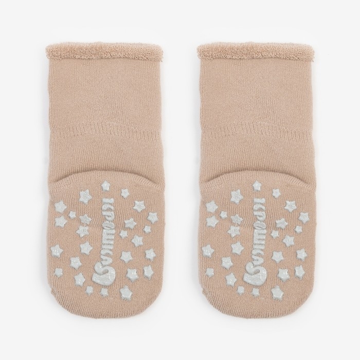 Набор детских махровых носков Крошка Я &laquo;Мишка&raquo;, 2 пары, размер 8-10 см