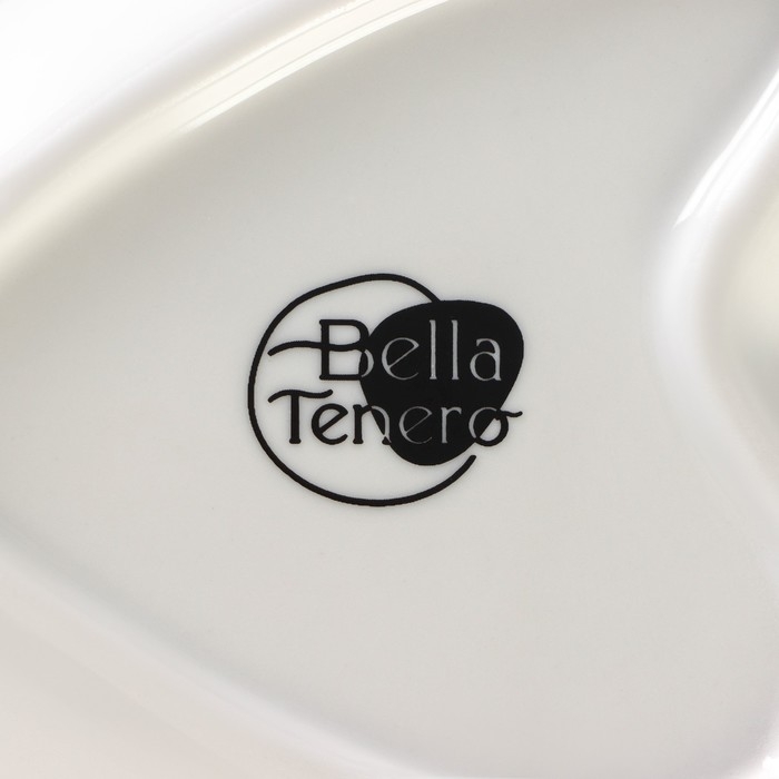 Подставка под ложку фарфоровая BellaTenero, 23&times;10&times;2,7 см