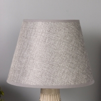 Лампа настольная "Вдохновение" 40Вт Е14 серый 24х24х38см