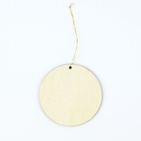 Ёлочная игрушка новогодняя &laquo;Мечтай&raquo;, на Новый год, светится в темноте, дерево, 8 х 8 см