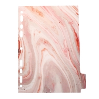 Разделитель листов A5 (175 x 210 мм) цветовой, 5 листов, "deVENTE. Marandi. Sparkl" полипропилен 140 мкм, искрящаяся фактура, с рисунком, индивидуальная упаковка