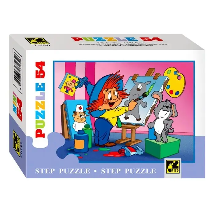 Пазлы &laquo;Мультики&raquo;, 54 элемента МИКС