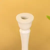 Подсвечник на 1 свечу "Фисташковый" 10,5х10,5х30 см