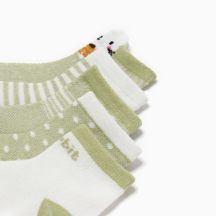 Набор детских носков 5 пар MINAKU "Rabbit" р-р 12-15 см