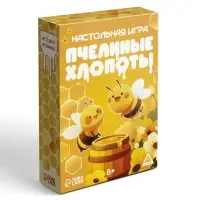 Настольная игра "Пчелиные хлопоты", 60 карт, 8+