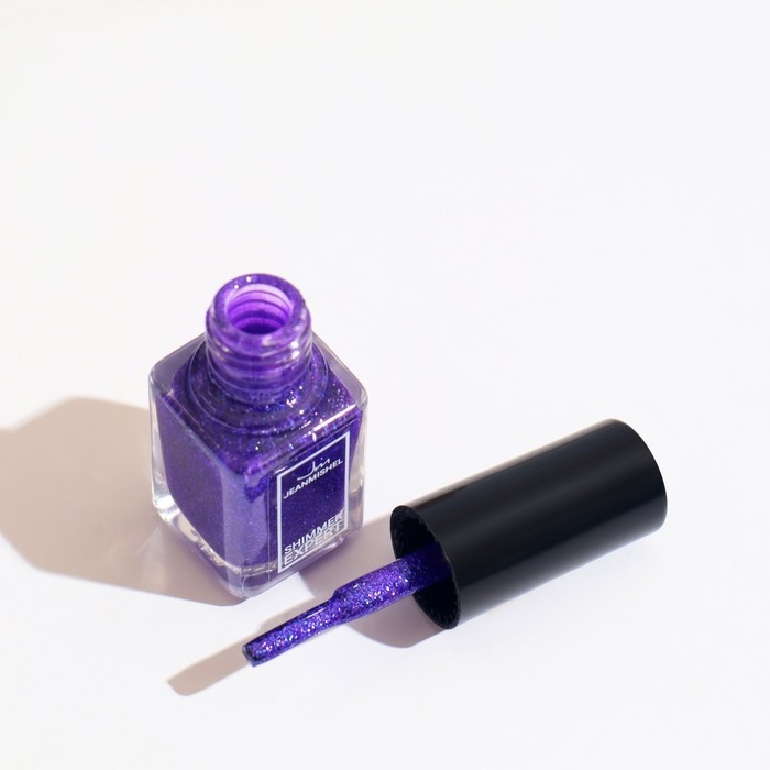 Лак для ногтей с эффектом геля SHIMMER тон S109 индиго искрящийся, 6 мл Лак для ногтей с эффектом геля SHIMMER тон S109 индиго искрящийся, 6 мл