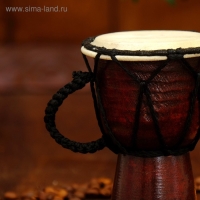 Сувенирный музыкальный инструмент барабан джембе "Классика" 12х9х9 см Сувенирный музыкальный инструмент барабан джембе "Классика" 12х9х9 см