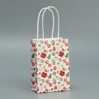 Пакет подарочный новогодний крафтовый &laquo;Сладкого Нового года&raquo;, 15 х 10 х 6 см