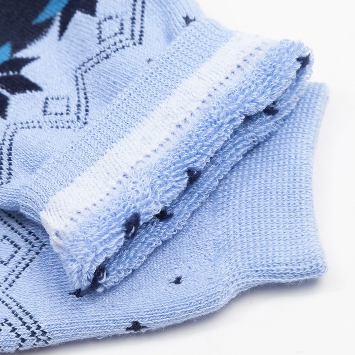 Носки женские махровые, цвет ультрамарин/ тёмно-синий, размер 23-25