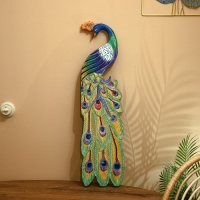 Панно настенное "Павлин" албезия 100 см