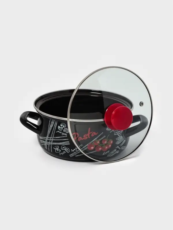 Кастр.сфер. 2л (черная)Болоньезе