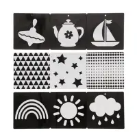 Набор картонных книжек-гармошек "Смотри, малыш!", 6 шт.