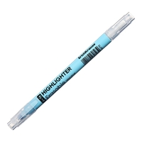 Двухсторонний маркер текстовыделитель 4 мм, ErichKrause Visioline V-16 Erasable Pastel, голубой