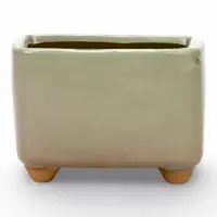 Декоративный горшок для цветов &laquo;Арбуз&raquo;, 10.5&times;7.5&times;8 см, керамический, Greengo