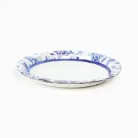 Тарелка одноразовая бумажная &laquo;Синие Узоры&raquo;, 17 см, 6 шт