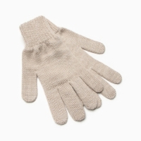Перчатки женские, цвет бежевый, размер 18 Перчатки женские, цвет бежевый, размер 18