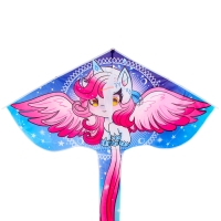 Воздушный змей &laquo;Единорог&raquo;, цвета МИКС