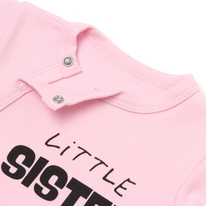 Комбинезон Крошка Я Sister, рост 86-92 см, цвет розовый Комбинезон Крошка Я Sister, рост 86-92 см, цвет розовый
