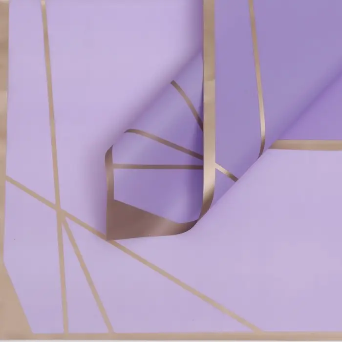 Плёнка для цветов и флористики, лиловый 58&times;58 см