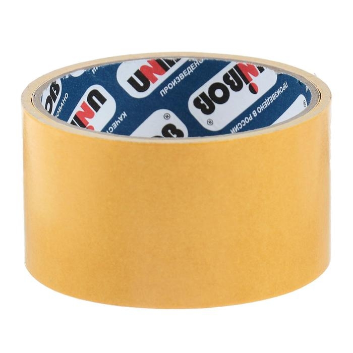 Клейкая лента UNIBOB, двусторонняя, 50 мм х 5 м Клейкая лента UNIBOB, двусторонняя, 50 мм х 5 м