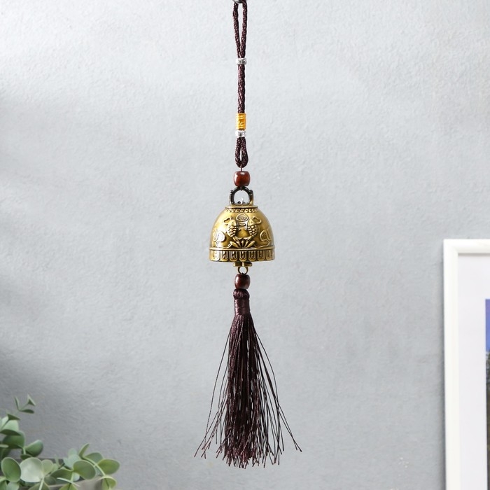 Колокольчик металл "Карпы" 4,6х4,6х31 см