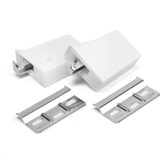 Навес мебельный для подвешивания кухон. шкафов &ldquo;P01&ldquo;, цвет белый, нагр.100 кг. на пару, набор 2 шт