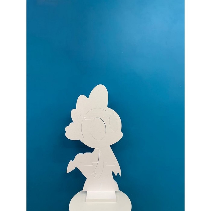 Каркас для аэромозаики фигура &laquo;Дракончик&raquo;, белый, 1 шт.