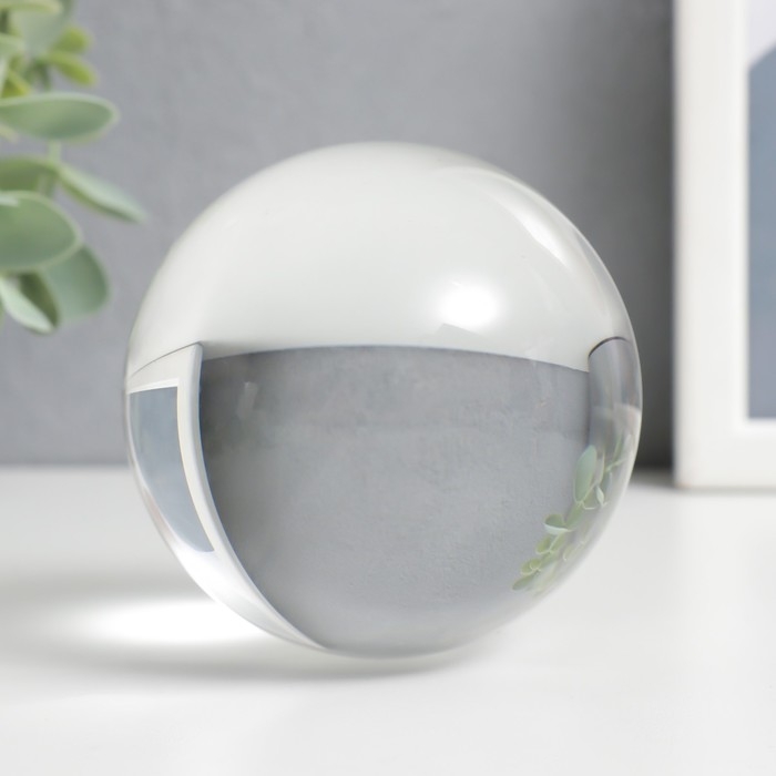 Фигурка стекло &laquo;Шар прозрачный&raquo;, 7.5&times;7.5&times;7.5 см